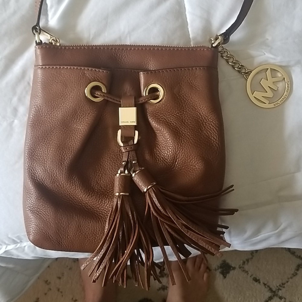 Brand new Michael Kors crossbody bag with tassel